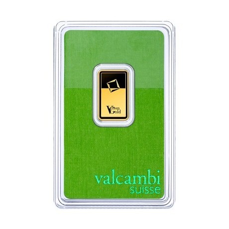Valcambi Green Gold 5 g - investiční zlatý slitek