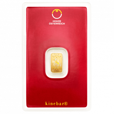 Münze Österreich 1g (Kinegram) - инвестиционный золотой слиток