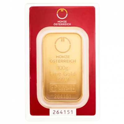 Münze Österreich 100g - Инвестиционный золотой слиток