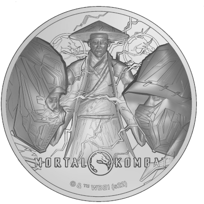 Mortal Combat - 2 Oz - серебряная коллекционная монета