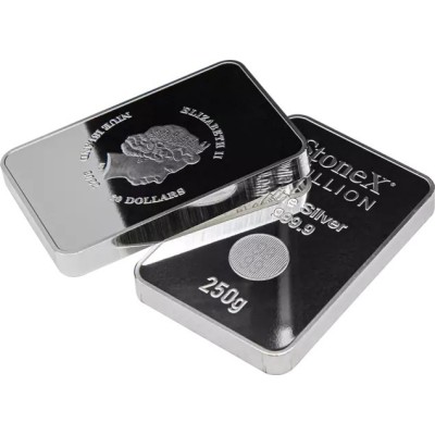 StoneX Coinbar - 250 г - слиток серебряной монеты