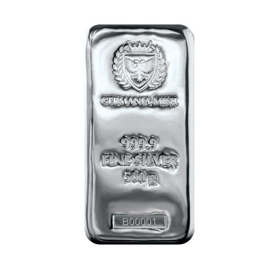 Монетный двор Германии - 500 г - серебряный инвестиционный слиток