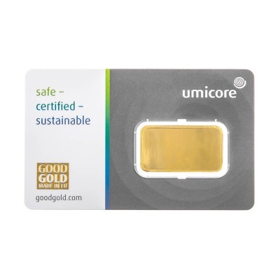 Umicore - 10g - инвестиционный золотой слиток