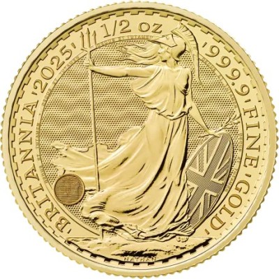 Britannia 2025 - 1/2 Oz - Gold Coin