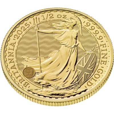 Britannia 2025 - 1/2 Oz - Gold Coin