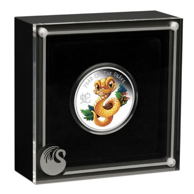 Lunar Baby Snake - 1/2 Oz  - серебряная коллекционная монета (доставка 1.6.2025)