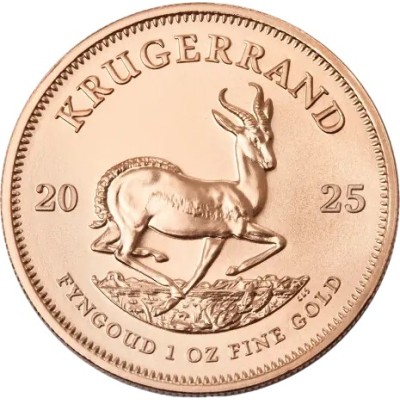 Krugerrand (2025)  - 1 унция - золотая инвестиционная монета