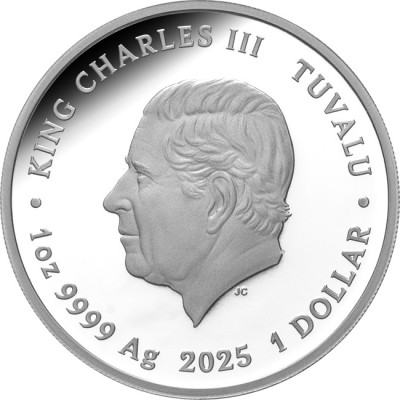 Australian Tiger Snake - 1 Oz - коллекционная серебряная монета