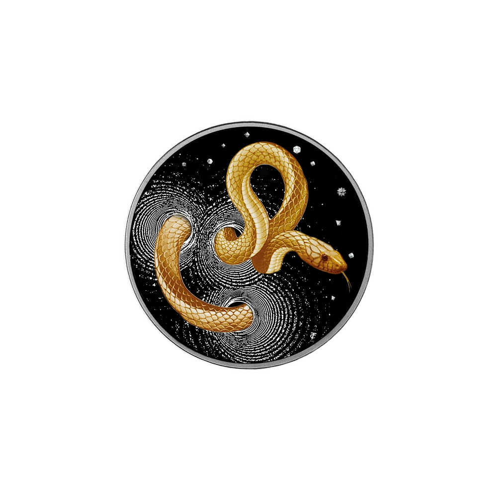 Herpeton Snake - 1 Oz - коллекционная серебряная монета