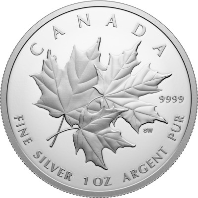 Triple Maple - 1 Oz  - серебряная коллекционная монета