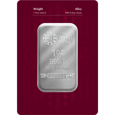 Norse Gods - Thor - 1 Oz - серебряный инвестиционный слиток (доставка 1.7.2025)