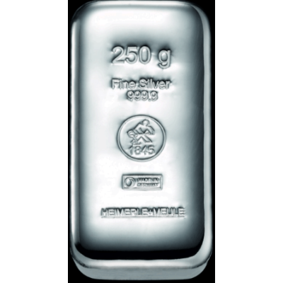 Heimerle + Meule - 250 г - серебряный инвестиционный слиток