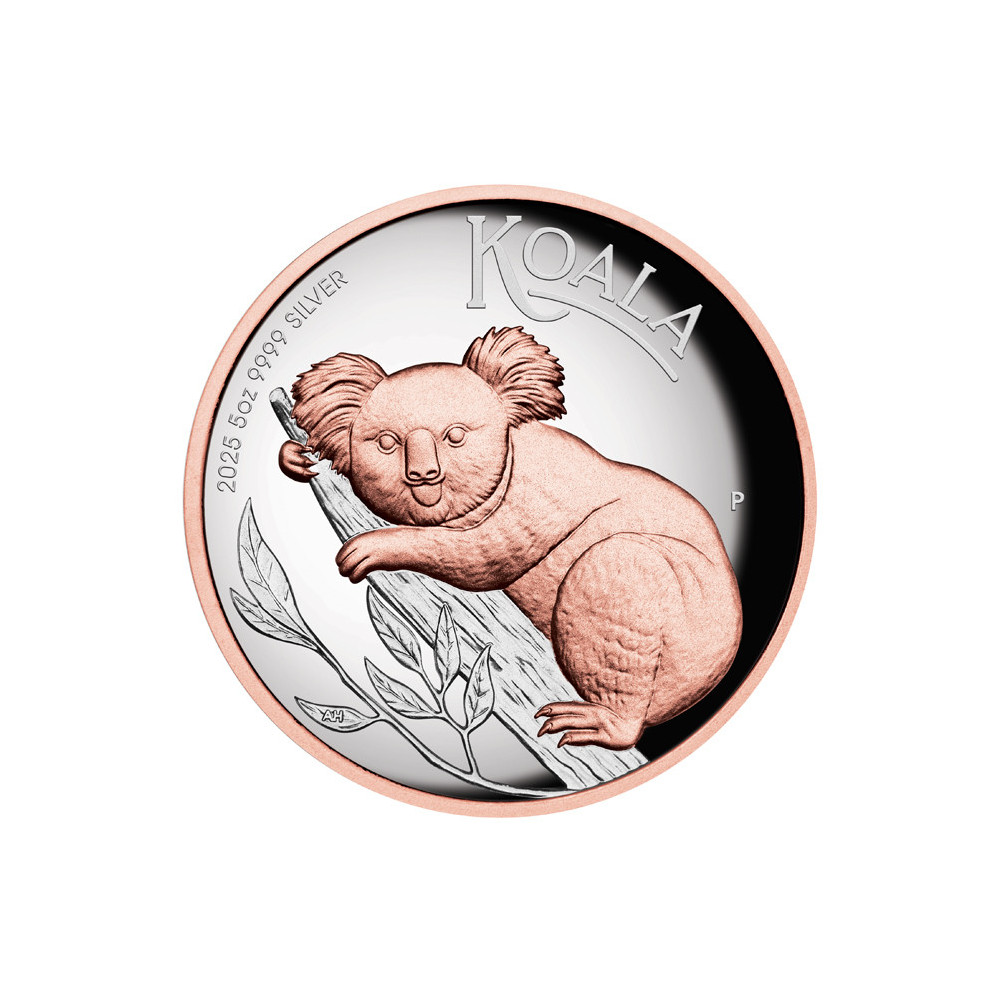 Australian Koala (2025) - 5 Oz - Silver Collector Coin (delivery 25.9.2025)