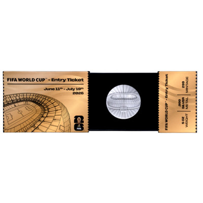 Stadium - 5 Oz - Silver Collector Coin (delivery 23.10.2025)