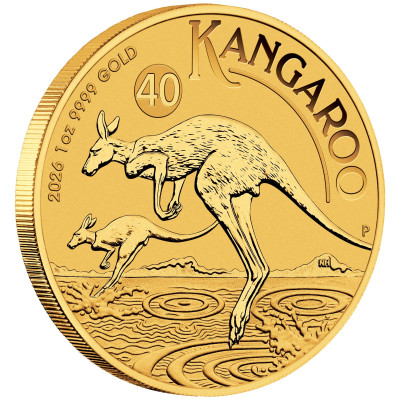 Australian Kangaroo (2026) - 1 Oz - Gold Coin