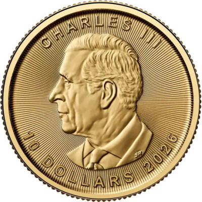 Maple Leaf (2026) - 1/4 Oz - Gold Investment Coin