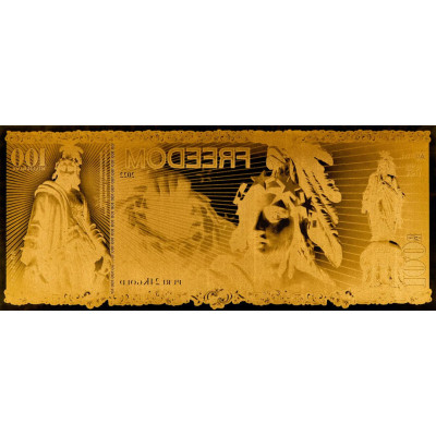 Freedom Aurum - 24k Gold Bill (100 мг)