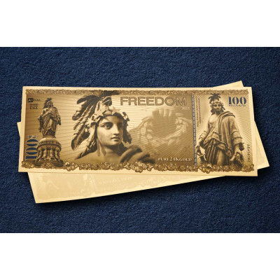 Freedom Aurum - 24k Gold Bill (100 мг)