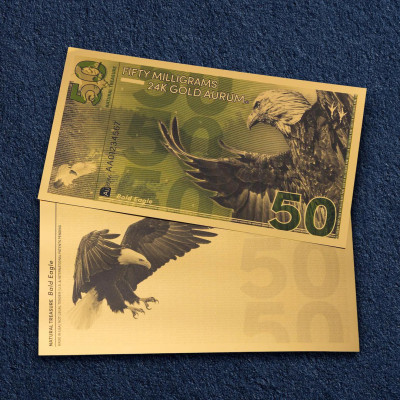 Bald Eagle Aurum - 24k Gold Bill (50 мг)