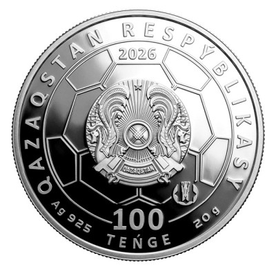 FIFA Soccer WC 2026 - 20g - Серебряная коллекционная монета